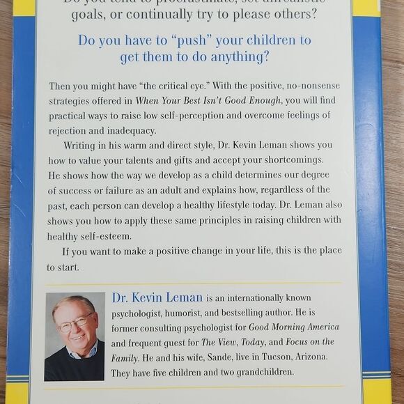 ☔️🔺️NWOT When Your Best Isn't Good Enough; The Secret of Measuring Up Book - Picture 2 of 3